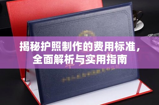 原平揭秘护照制作的费用标准，全面解析与实用指南